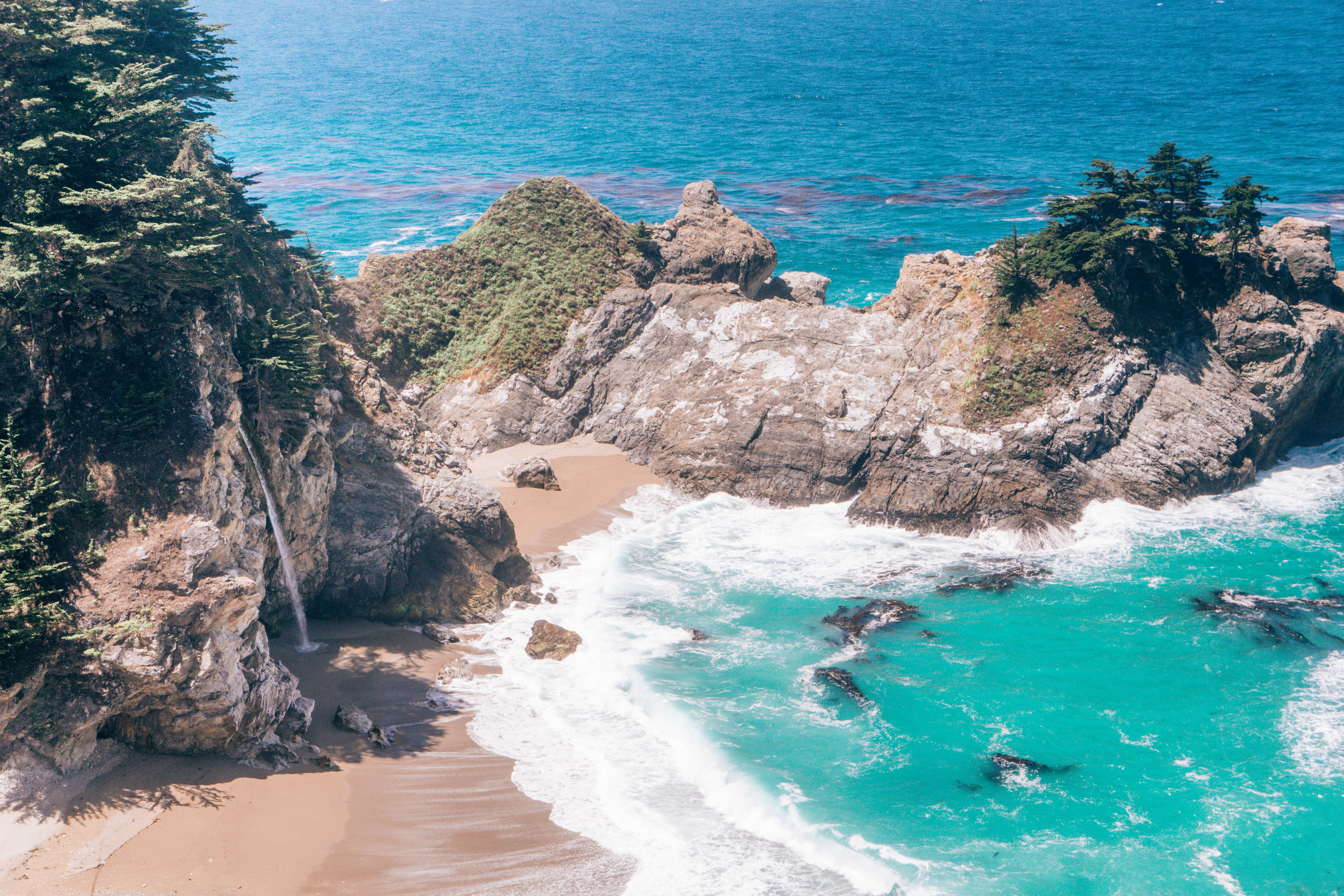 Mcway Falls- Big Sur Itinerary