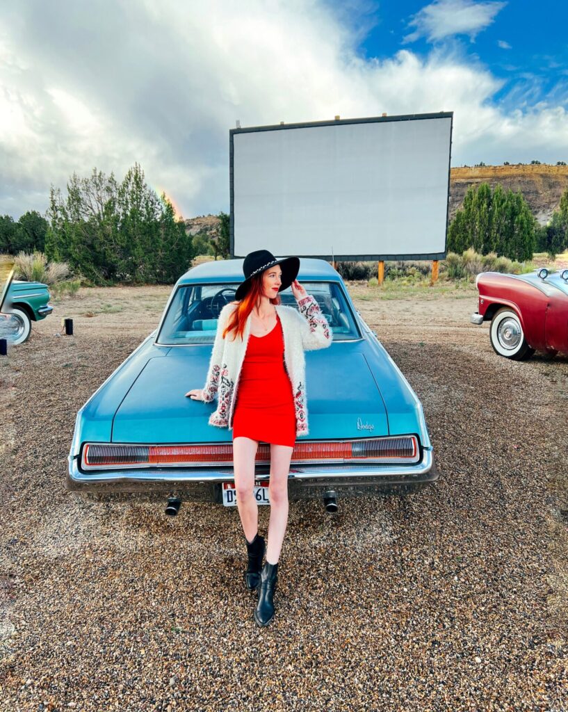 Drive in movie theatre in Escalante 