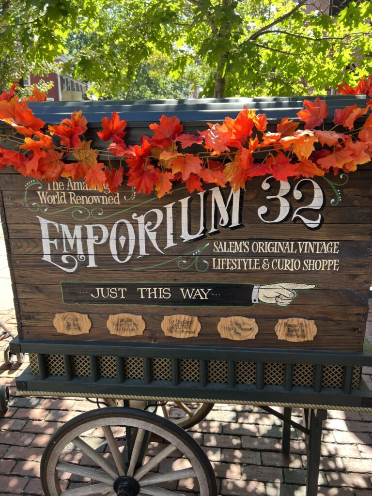 Emporium 32 Store front sign