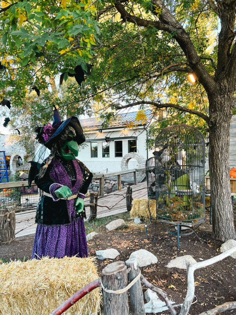 Witch displays at Gardner Village