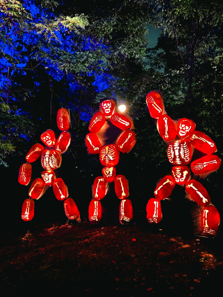 Pumpkin men at Great Jack o Lantern Blaze